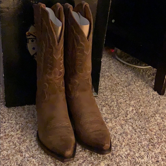 Men’s STAR Cowboy Boots - Picture 6 of 8